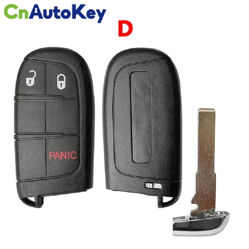 Smart Remote Control Key For Jeep Compass 2/3/4/5 Buttons 433mhz 4A Chip Keyless Entry SIP22 Blade M3N-40821302 car remote key car key