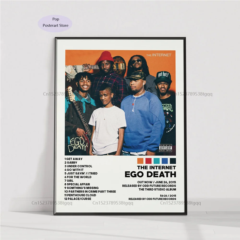 Gx1770 The Internet Poster Ego Death Tracklist Album Cover Poster Prints  Canvas Painting Wall Art Picture Living Room Home Decor - Painting &  Calligraphy - AliExpress