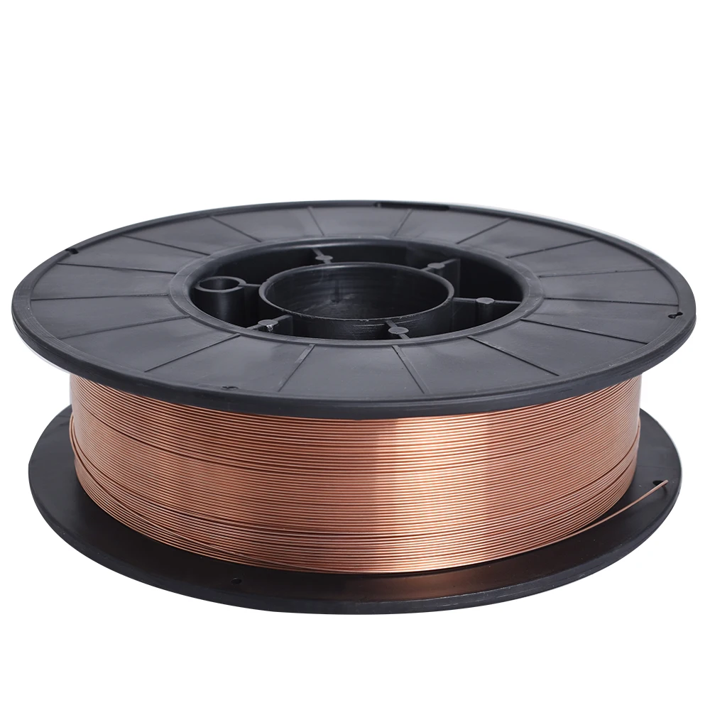 0.035 Inch Solid Mig Welding Wire 10 Pound Spool ER70S-6 Mild Steel Welding Wire (0.9 MM)
