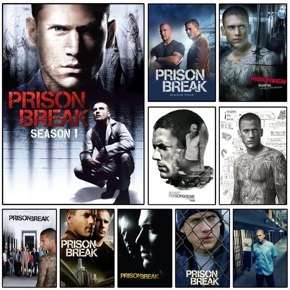 S2a5349d150914a8fa32e2044b0400d24N.jpg ملصقات جدارية لمسلسل بريزون بريك | Prison Break TV Series Wall Poster - الصورة 1