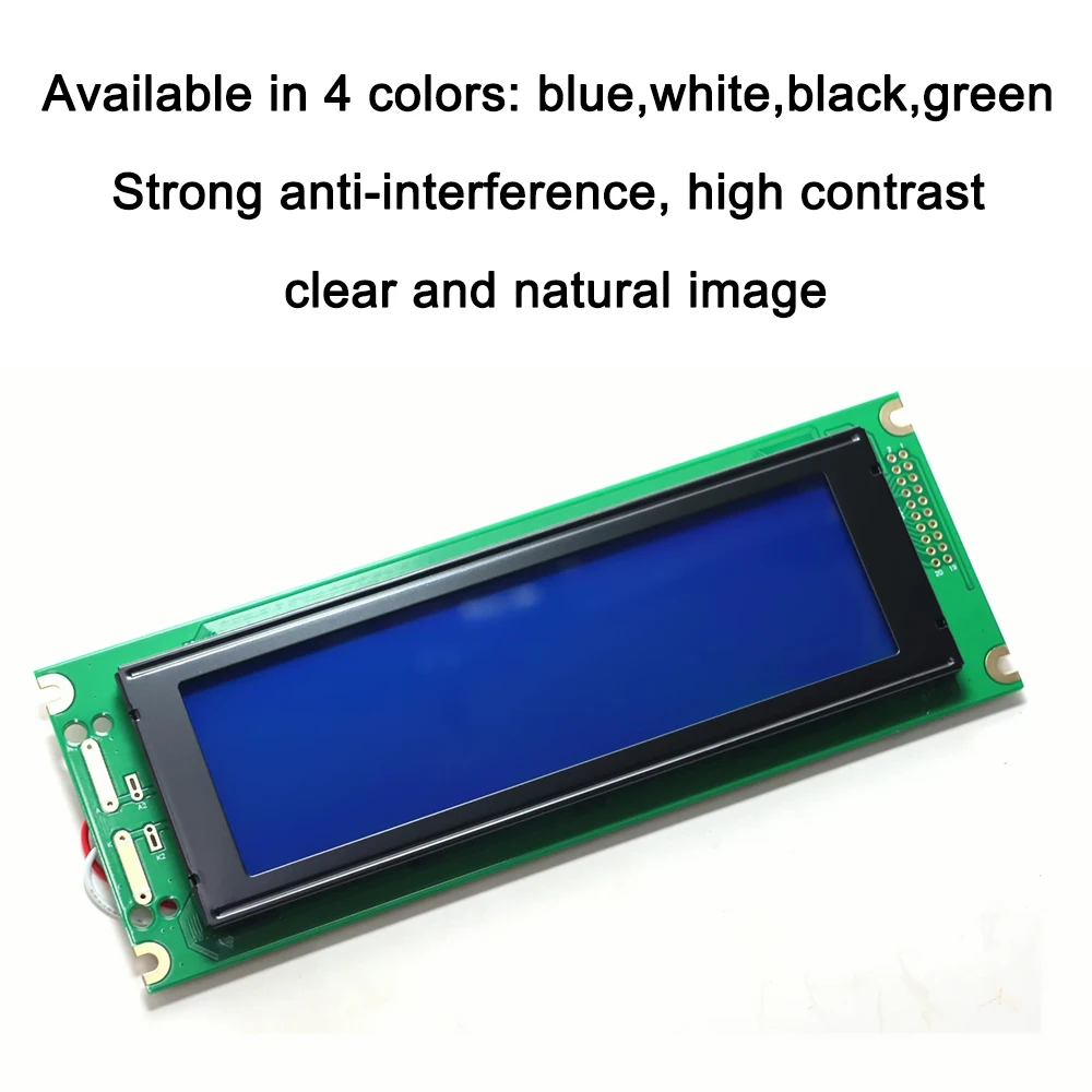 WG24064-A 고해상도 5.46인치 LCD 디스플레이 WG24064A 모듈 2.54mm 피치 홀/20P 강력한 간섭 방지 240x64 해상도
