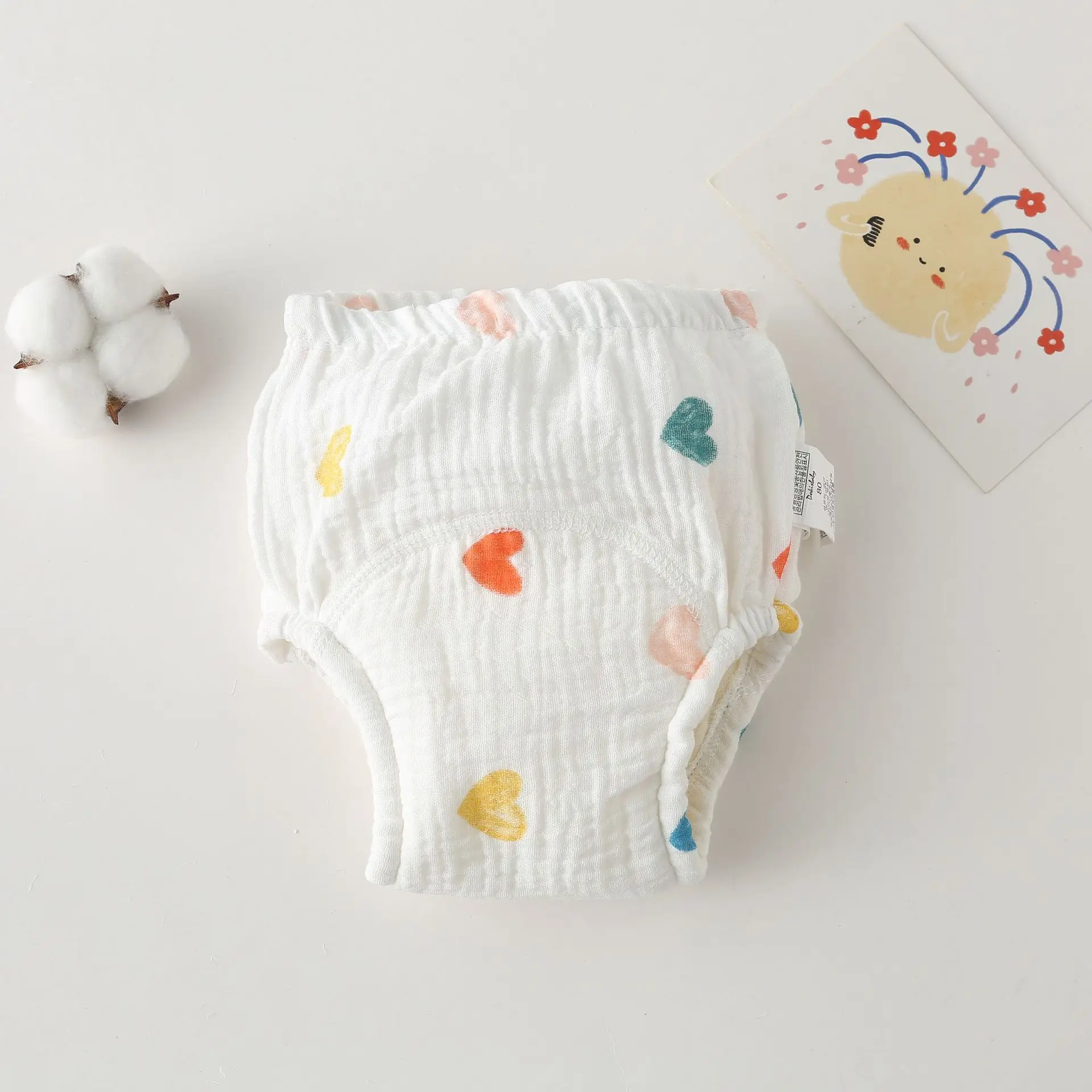 Cotton Baby Waterproof Reusable Training Shorts and Nappies