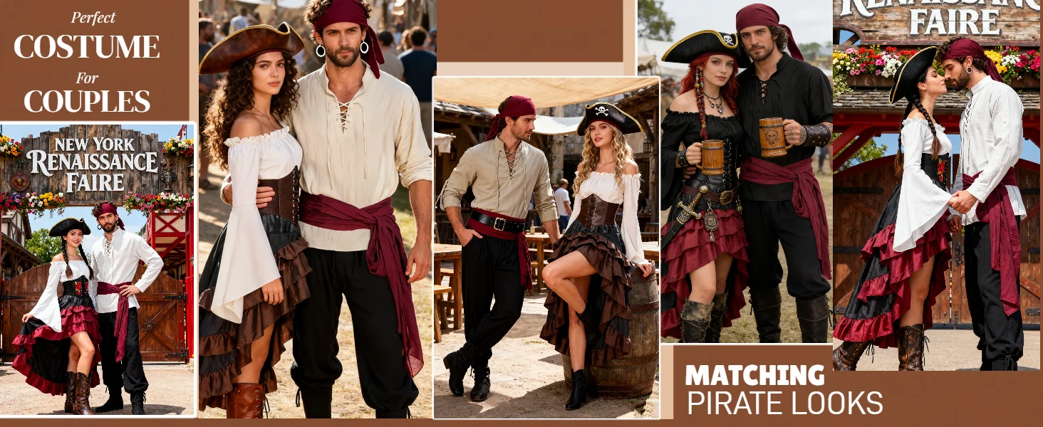 renaissance pirate outfit