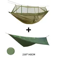 Green hammock canopy