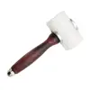 50mm Nylon Hammer Wood Handle Professional DIY Sew Leather Tools Non- 1