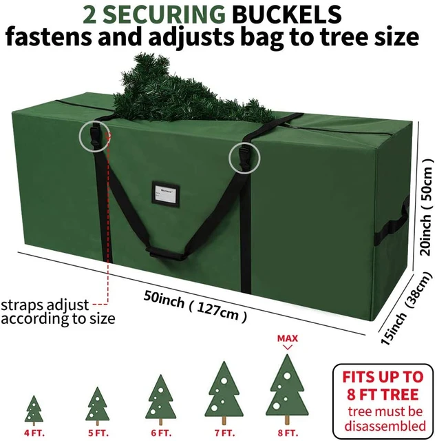 Details 154+ upright christmas tree storage bag best xkldase.edu.vn