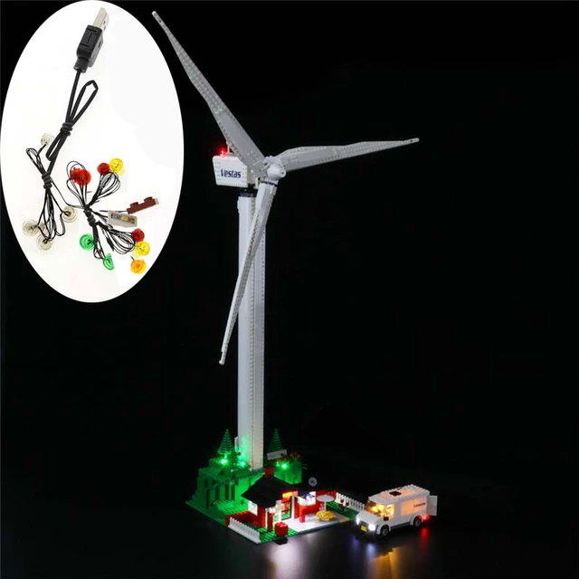 Light Kit For LEGO 10268 Vestas Wind Turbine Toys Building Blocks