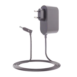 Enhanced Vacuum Cleaner Charger Adapter with Replaceable Parts and Lithium Ion Battery Power Supply Cord (EU Plug)