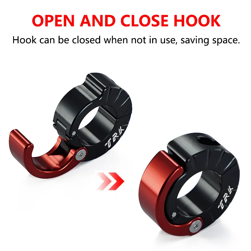 Motorcycle 22mm helmet holder CNC Aluminum Luggage Bag Hook Gadget Glove hooks For Benelli TRK 502X TRK 502 X Leoncino 500 BJ500