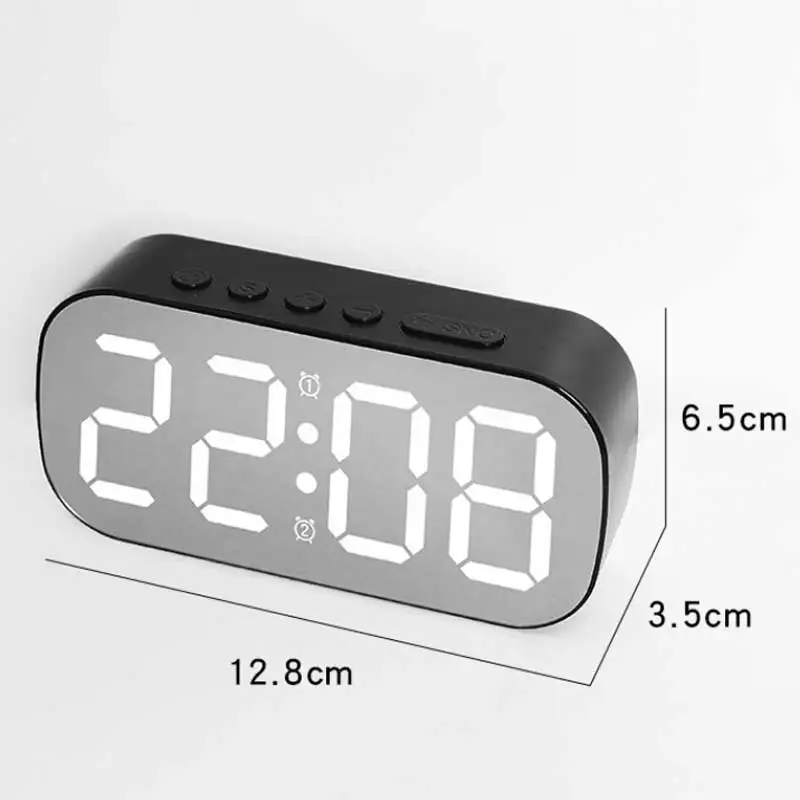LED Digital Electronic Clock Simple Desktop Alarm Clock Living Room Bedroom Decoration Alarm Clock