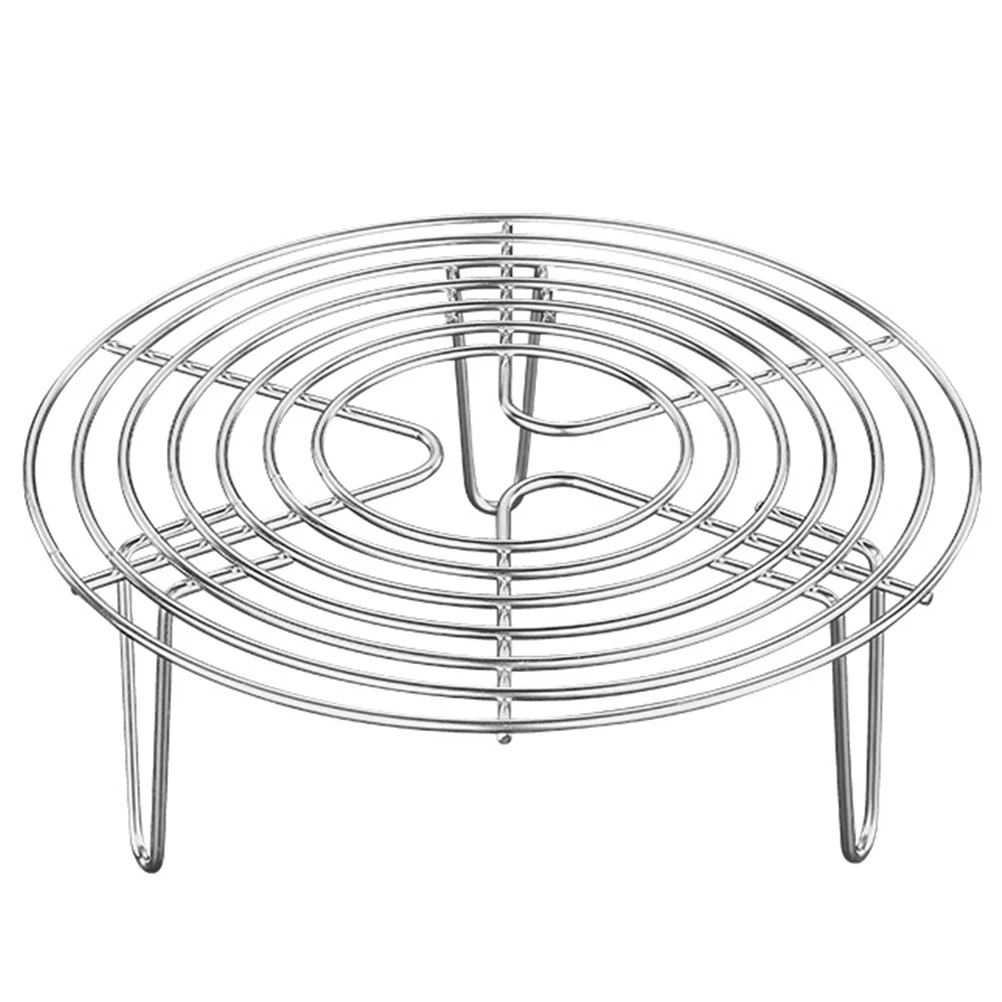 

Stainless Steel Steaming Rack Stand Pressure Cooker Trivet Cooling Rack Food Vegetable Steamer