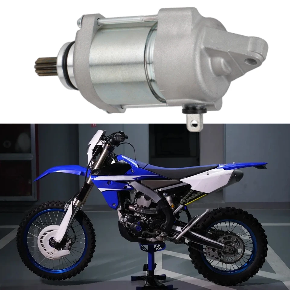 スターターモーターとリレーヤマハ WR450F スターターモーターとリレー