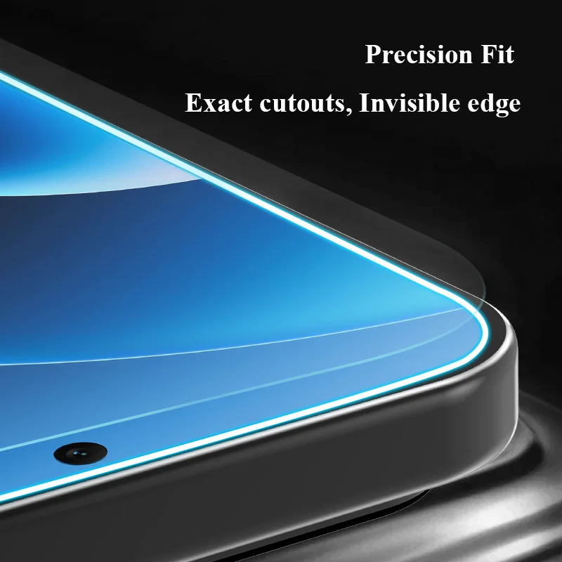 Lereach Tempered Glass Screen Protector with Auto-Align HD Clarity and Dust-Free Positioning Box