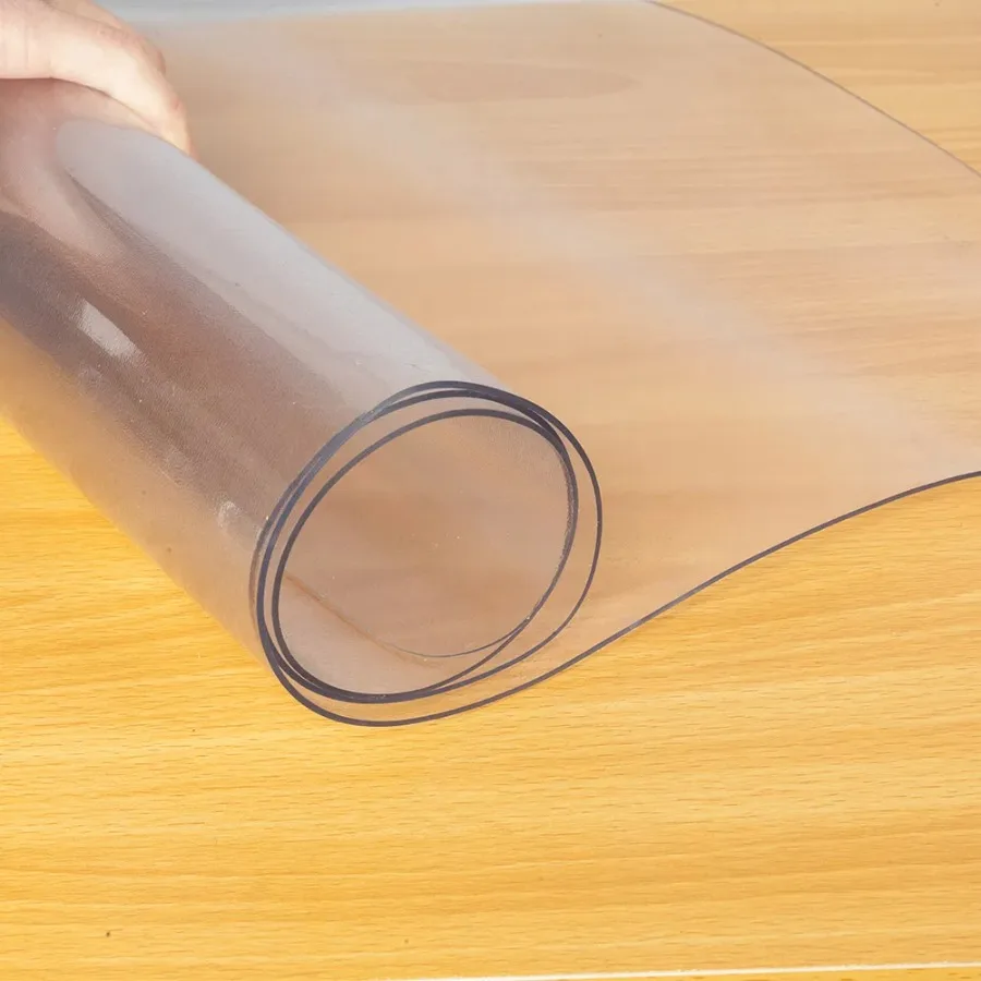 36"X48" Clear PVC Carpet Rug Protective Chair Mat Pad for Floor Office Rolling Chair 4
