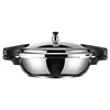 Stainless Steel Pressure Cooker Mini 1.8L Pressure Pot Outdoor Quick Cooking Pot For Induction Ceramic Stove Gas Heating 1