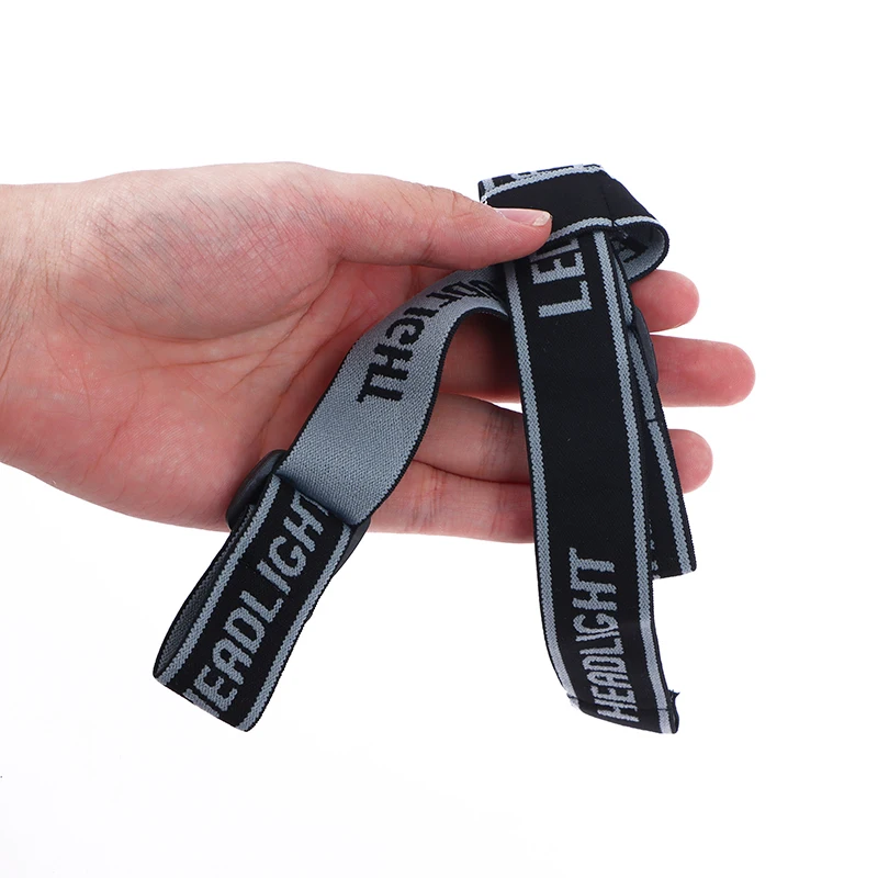 Universal Adjustable Elastic Headband for LED Headlamp and Front Light
