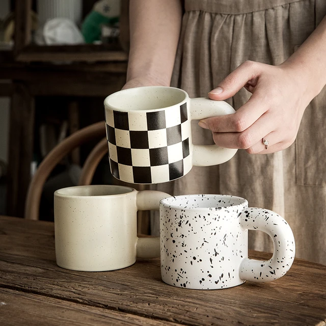 Big Handle Ceramic Mug