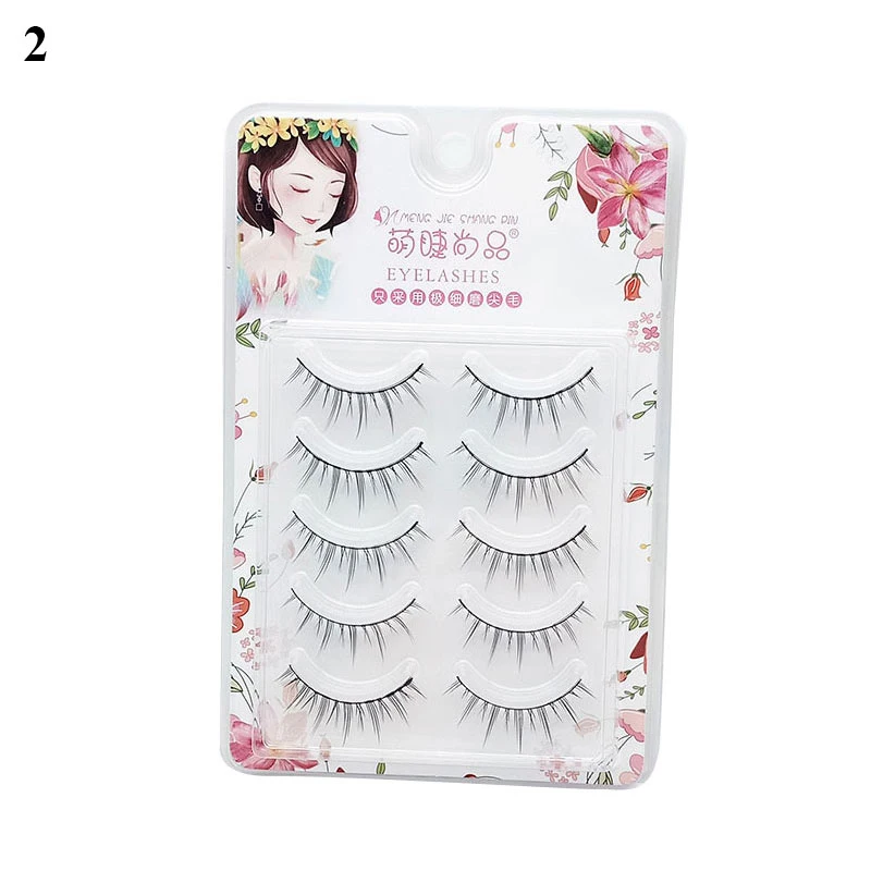 Cosplay&ware Little Devil 5 Pairs Manga Lashes Anime Cosplay Natural Wispy Korean Makeup Artificial False Eyelashes Yzl1 -Outlet Maid Outfit Store S2a54e50af8e5457d898576665f398926e.jpg