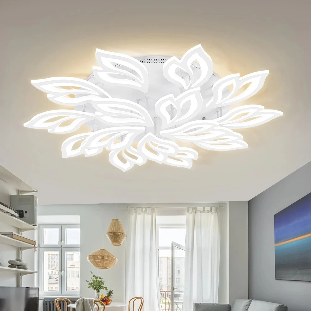 

LED Ceiling Lights 66/110/200/265/330W Modern Led Ceiling Lamps for Living Room Surface Mounted Led Ceiling Lighting