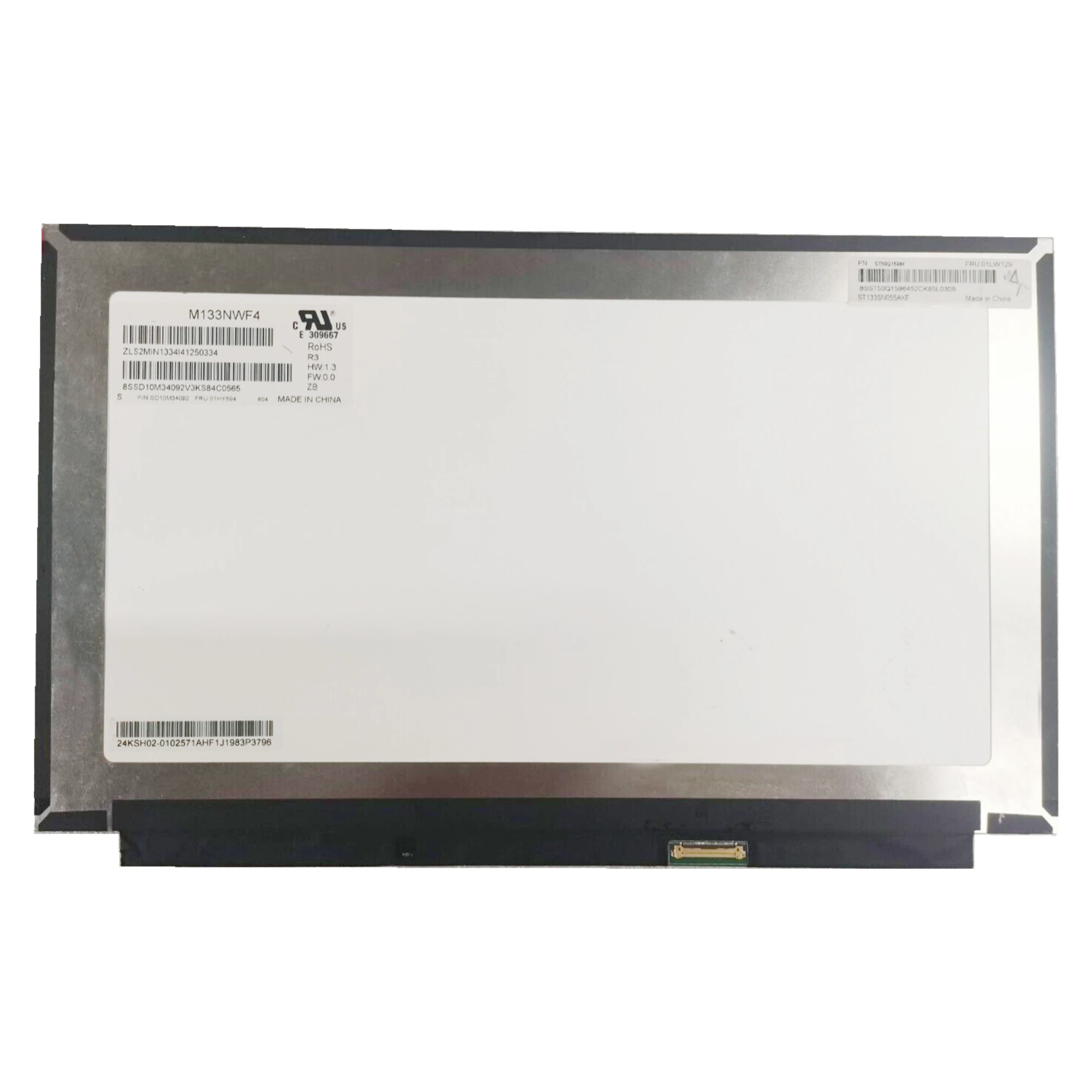 

M133NWF4 R3 fit N133HCE-EBA NV133FHM-N33 N43 13.3'' IPS Laptop LCD Screen Panel Matrix 1920*1080 EDP 30 Pins