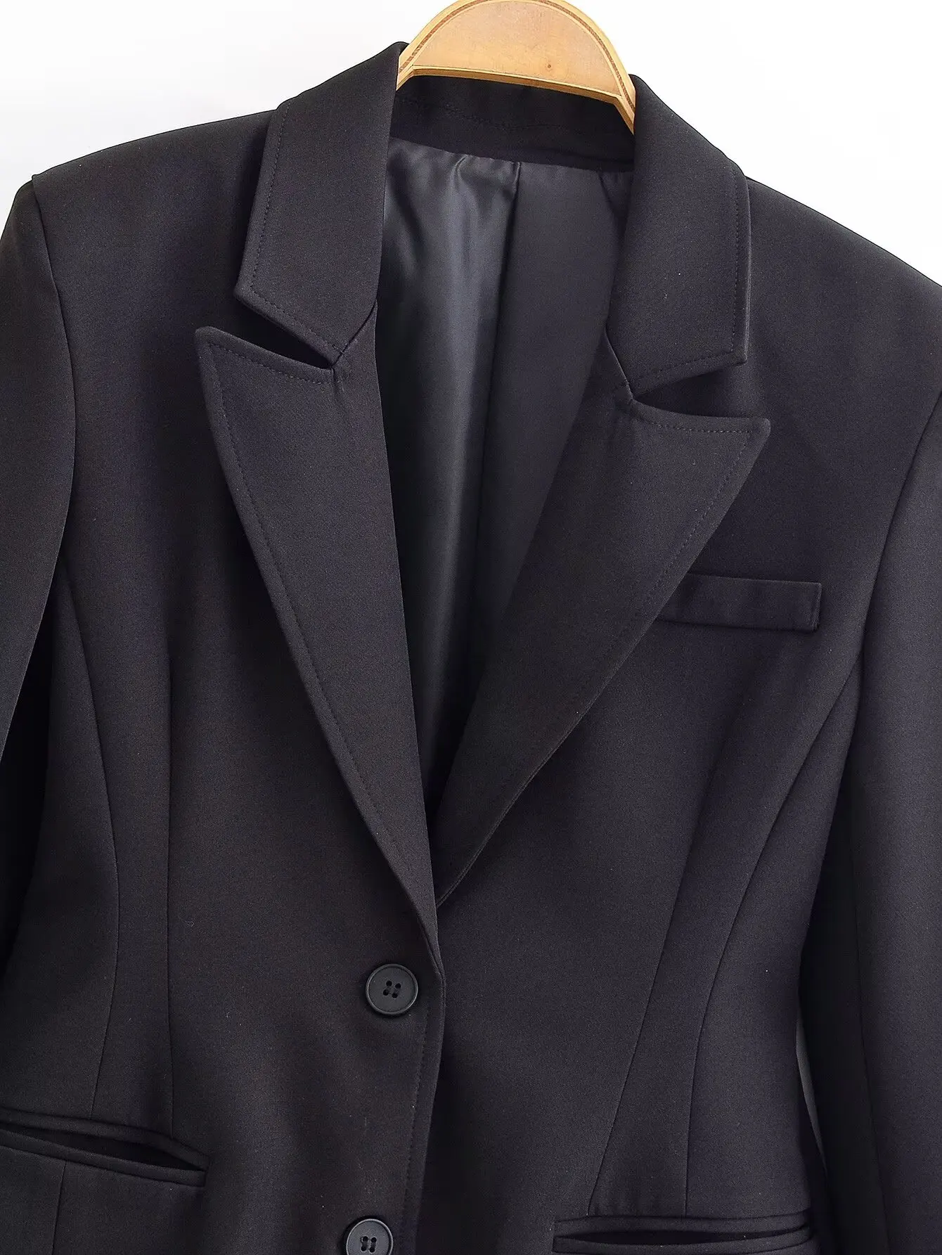 Ladies' Curved Knife Style Casual Suit Pants Set Or Women'S Shoulder Padded Slim Blazers Jacket Or High Waisted Suit Trousers