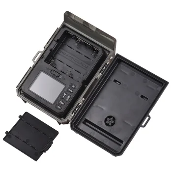 Solar Powered Night Vision Trail Camera 50MP 4K Hunting Cameras 0.3s Trigger Time Trail Camera for Wildlife Monitoring Hunting 3