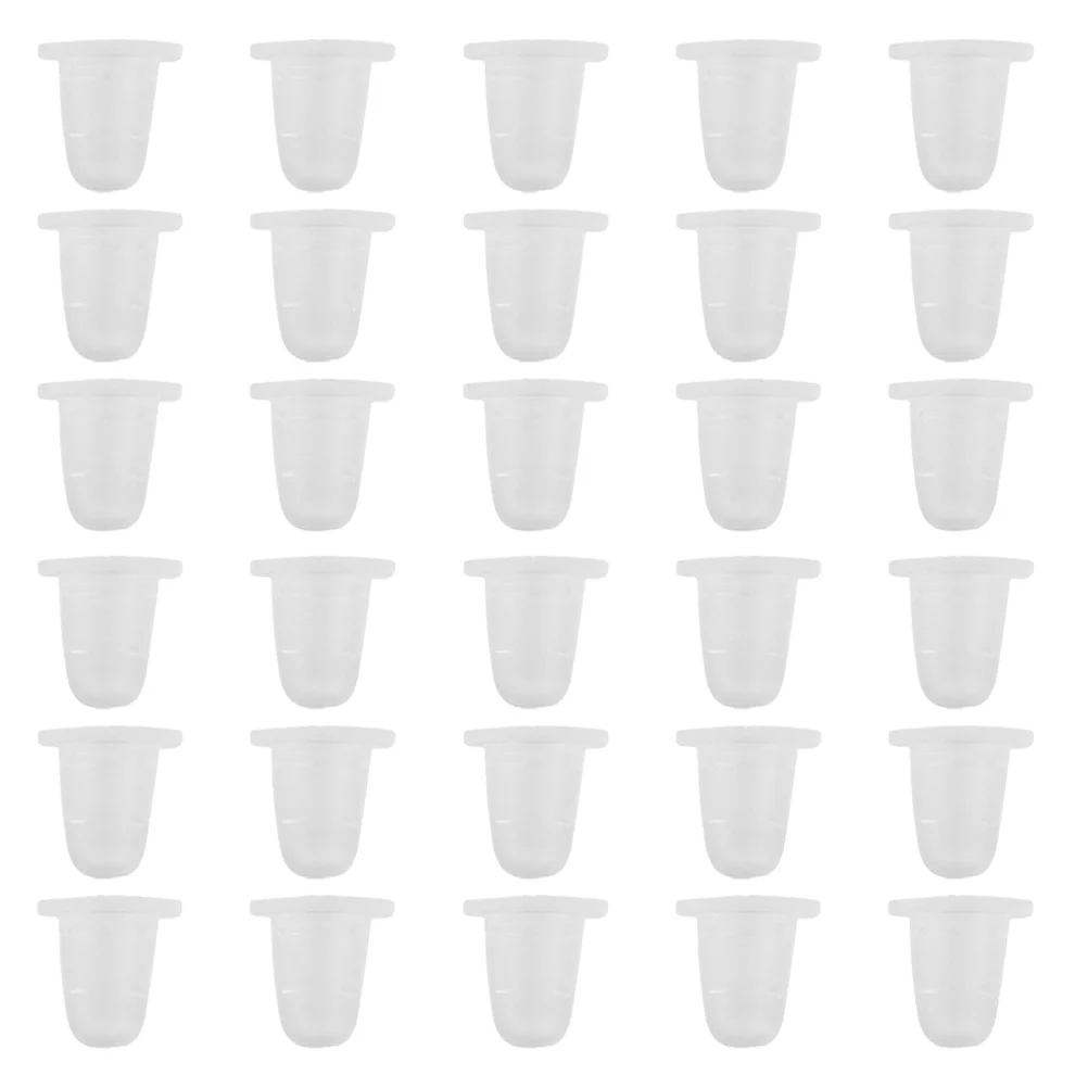 

200 Pcs Makeup Ink Holders Make up Color Cup Ink Makeup Cups Silica Gel Supple Silicone
