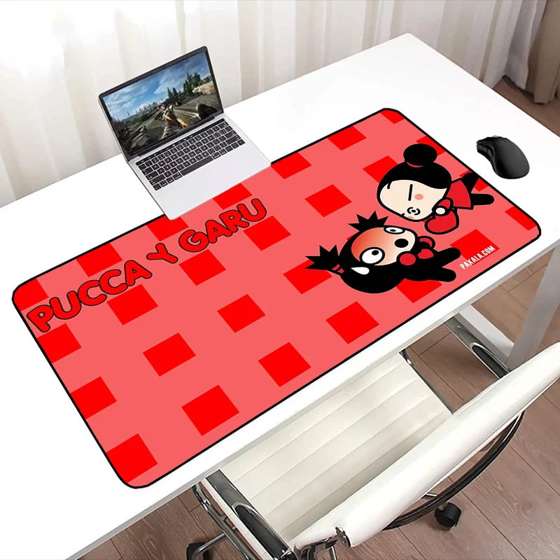 

Mousepad Pc Gamer Cabinet Pucca Non-slip Mat Computer Accessories Xxl Mouse Pad Gaming Laptops Deskmat Mausepad Mats Keyboard