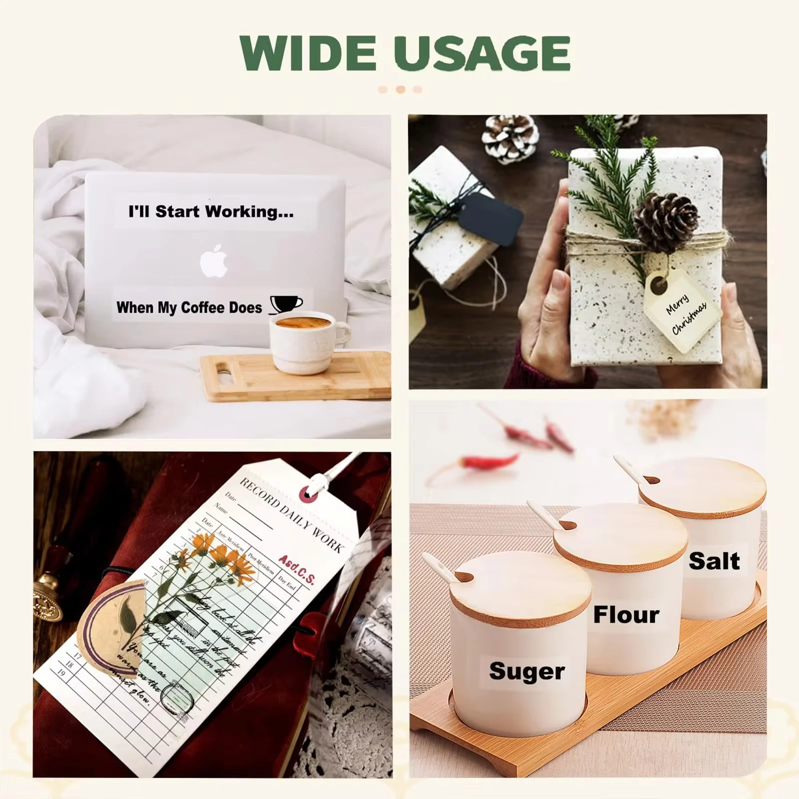 Transparent Self-Adhesive Thermal Paper for Pocket Printer Mini Portable Sticker
