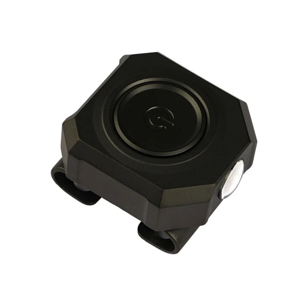 MecArmy CPLU チタン PVD ​​ブラック USB 充電式時計バンド LED ライト