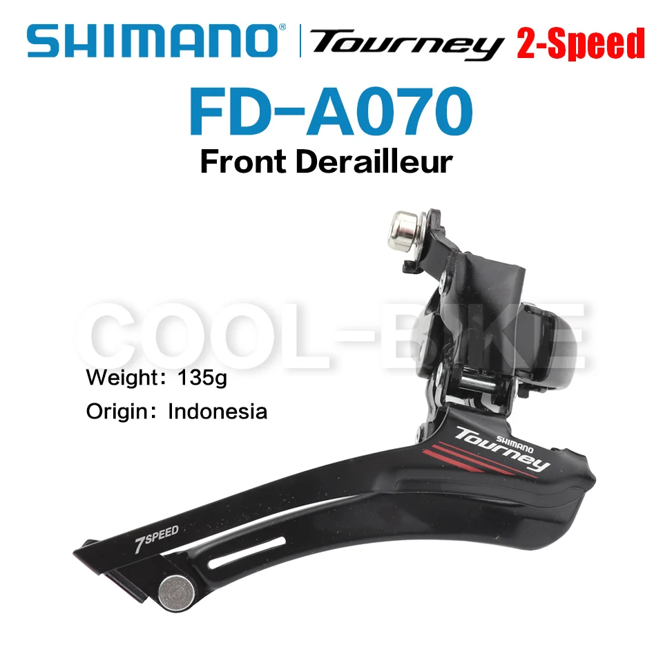 SHIMANO TOURNEY A070 2x7 Speed Groupset Front Rear Derailleur