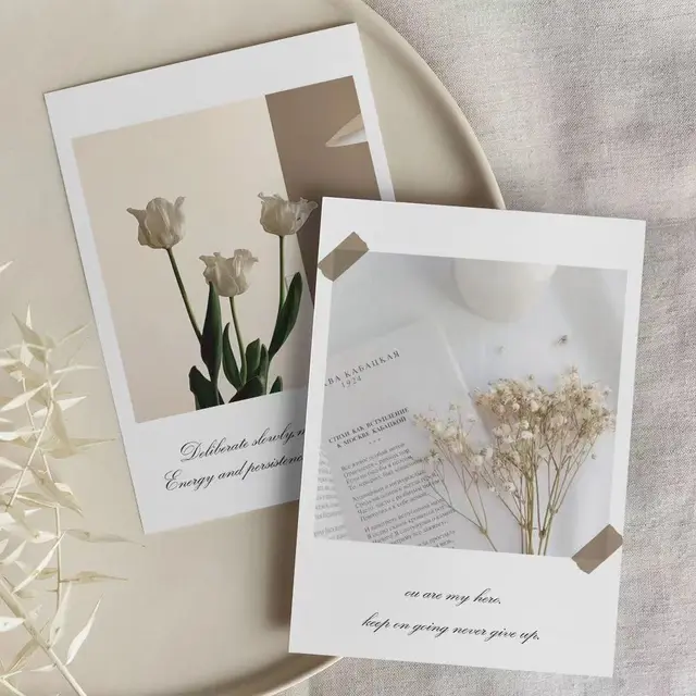 10 New Simple and Artistic Decorative Cards for Indoor Desktops and Walls with A High-end Atmosphere 5