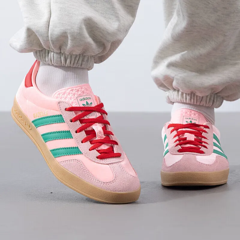 Adidas clover women's shoes new German training shoes T head light wear-resistant low-top casual JI2713