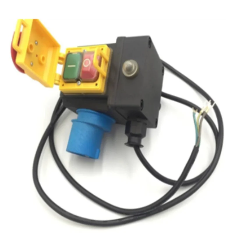 

HCK10T 250V 16A IP54 Electromagnetic Push Button Switch Power On Off Magnetic Switches for Marble Stone Cutter Machine