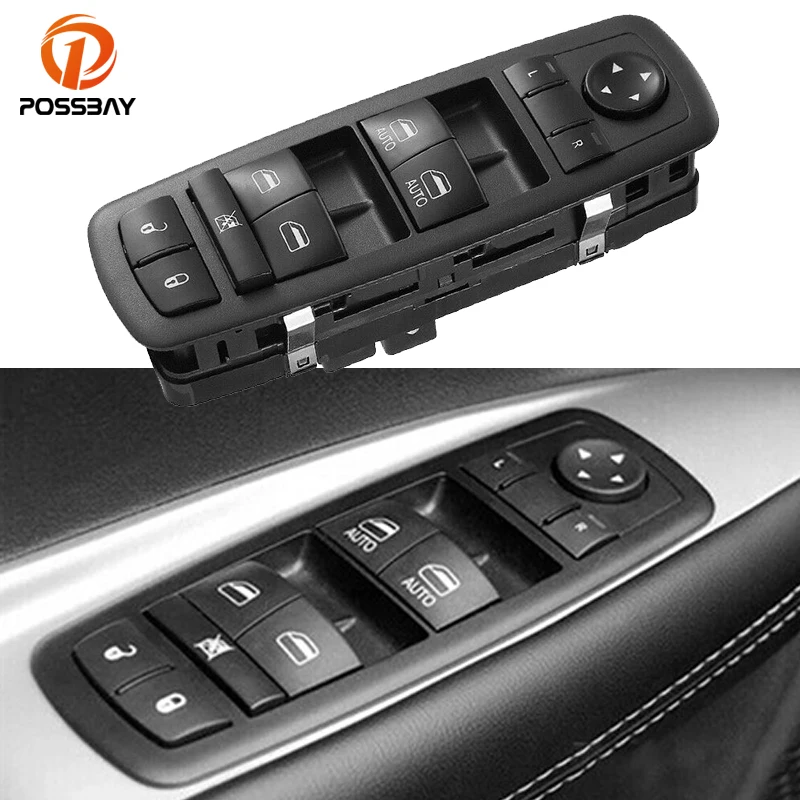 

Car Front Left Master Power Window Control Switch for Dodge Nitro Dodge Journey Charger Chrysler 200 300 Ram 1500 2500 3500 4500