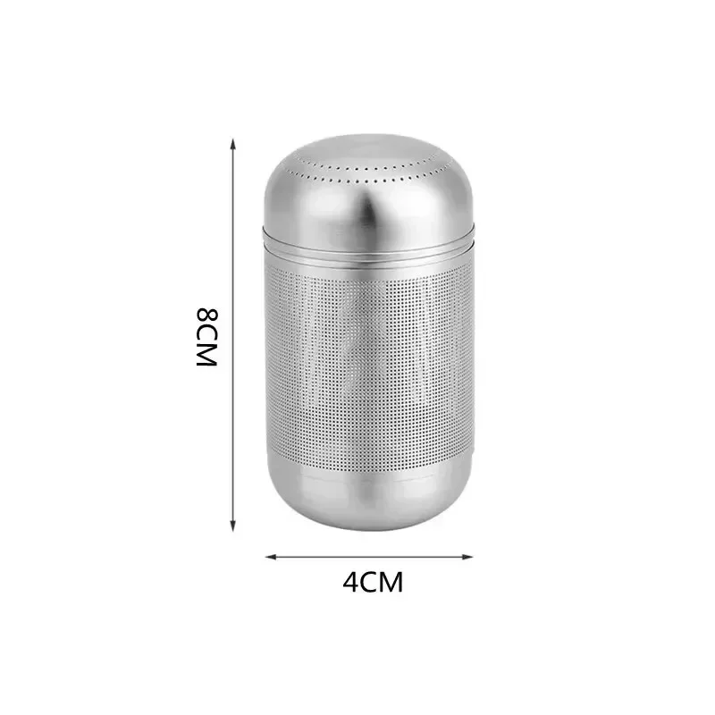 Tea Strainer Stainless Steel Tea Infuser Set Leaves Spice Seasoning Ball Strainer Teapot Fine Mesh Spices Filter Teaware