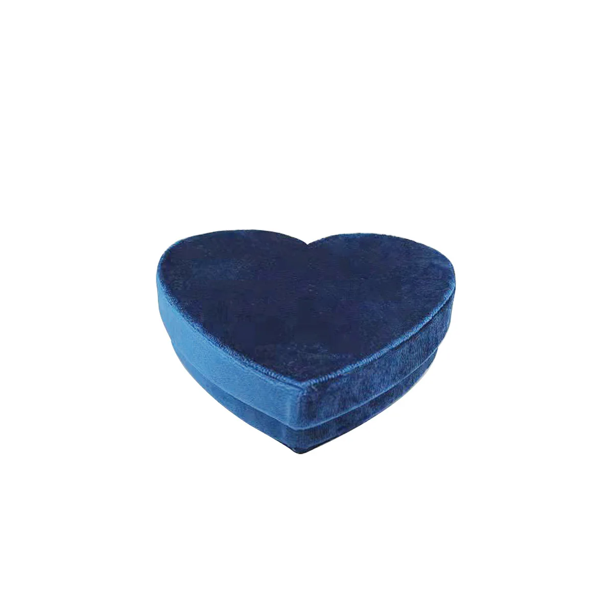 Velvet Heart Jewelry Storage Box Rings Earrings Necklace Display for Travel Portable Jewelry Organizer Box Women Girls Gift