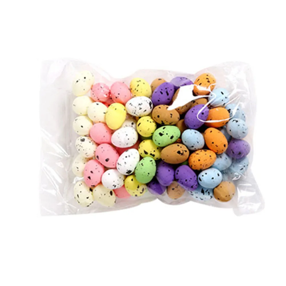 

100 шт., декоративные яйца из вспененного материала