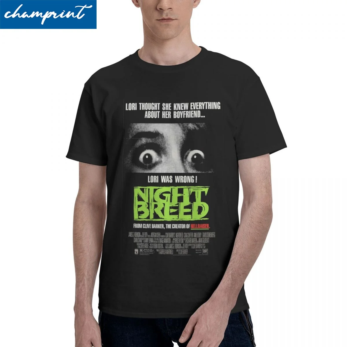 

Nightbreed Aka Cabal Men Women T Shirt Novelty Tees Short Sleeve O Neck T-Shirts Cotton Printing Clothes