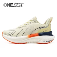 ONEMIX blanc chaussures de course sur route pour hommes coussin d'air chaussures de Sport en plein Air hommes formateurs été chaussures de Jogging chaussures pour femmes 1