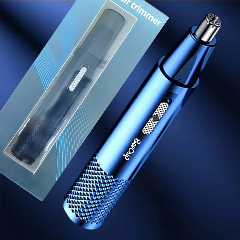 Nose Hair Trimmer USB Rechargeable For Nose AndEar Hair Metal Shaver Electric Trim Nose Hair For Women And Men