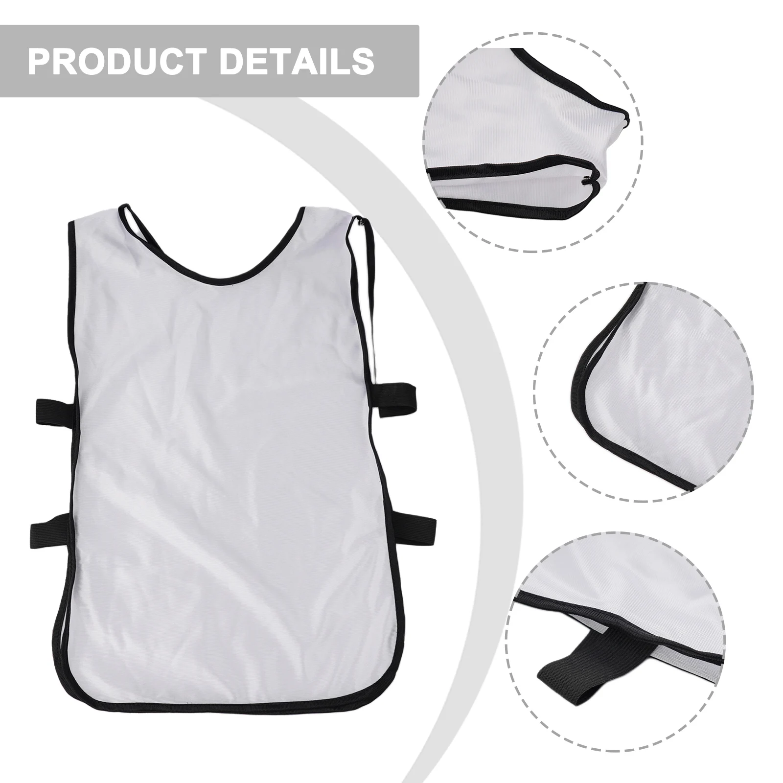 Description Picture 6 of itemLoose Fit Child Sports Training BIBS Vests for Unrestricted Movement in Basketball Cricket Soccer Football Rugby Mesh