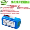 For Original Xiaomi Replacement Battery H18650CH-4S1P For XIOMI MIJIA Mi Robot Vacuum-Mop Essential G1 MJSTG1, SKV4136GL 2600mAh 1