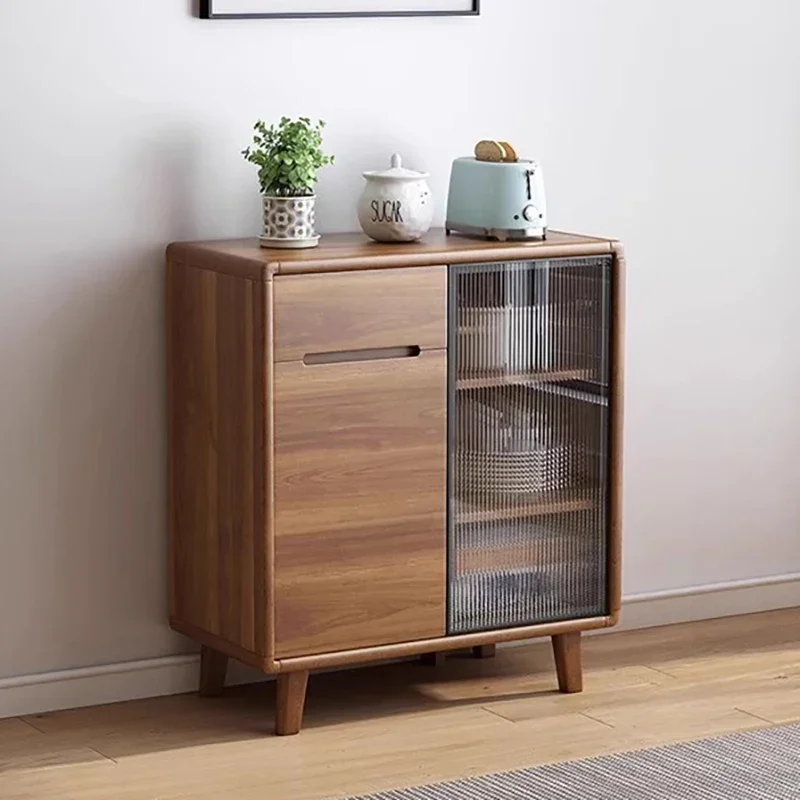Sideboard Complete Kitchen Coffee Corner Cupboard Muble Cuisine Mobile et Wheel Dining Room Minimalist Showcase Furniture