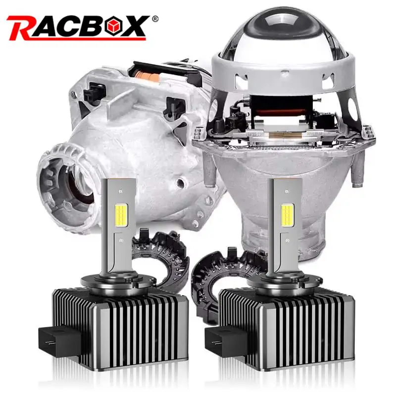 3.0 inch Bi-xenon Projector lens Headlight Car Styling Retrofit Headlamp Lenses with D1SD1R D3S D3R led lamp for Hella 3R G5