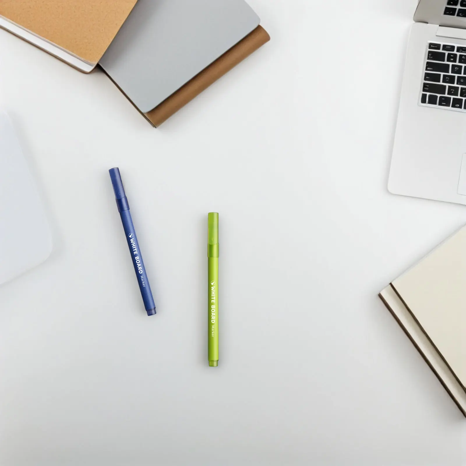 12Pcs 화이트 보드 마커 세트 드라이 지우기 파인 팁 레인보우 색상 교실 사무실 지울 수있는 비 얼룩 화이트 보드 펜