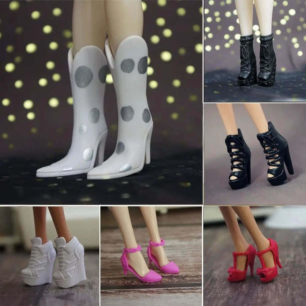 

30cm 1/6 Doll Shoes High Quality Original 10 Styles Figure Doll Sandals Quality Female Doll Boots Doll Accessories