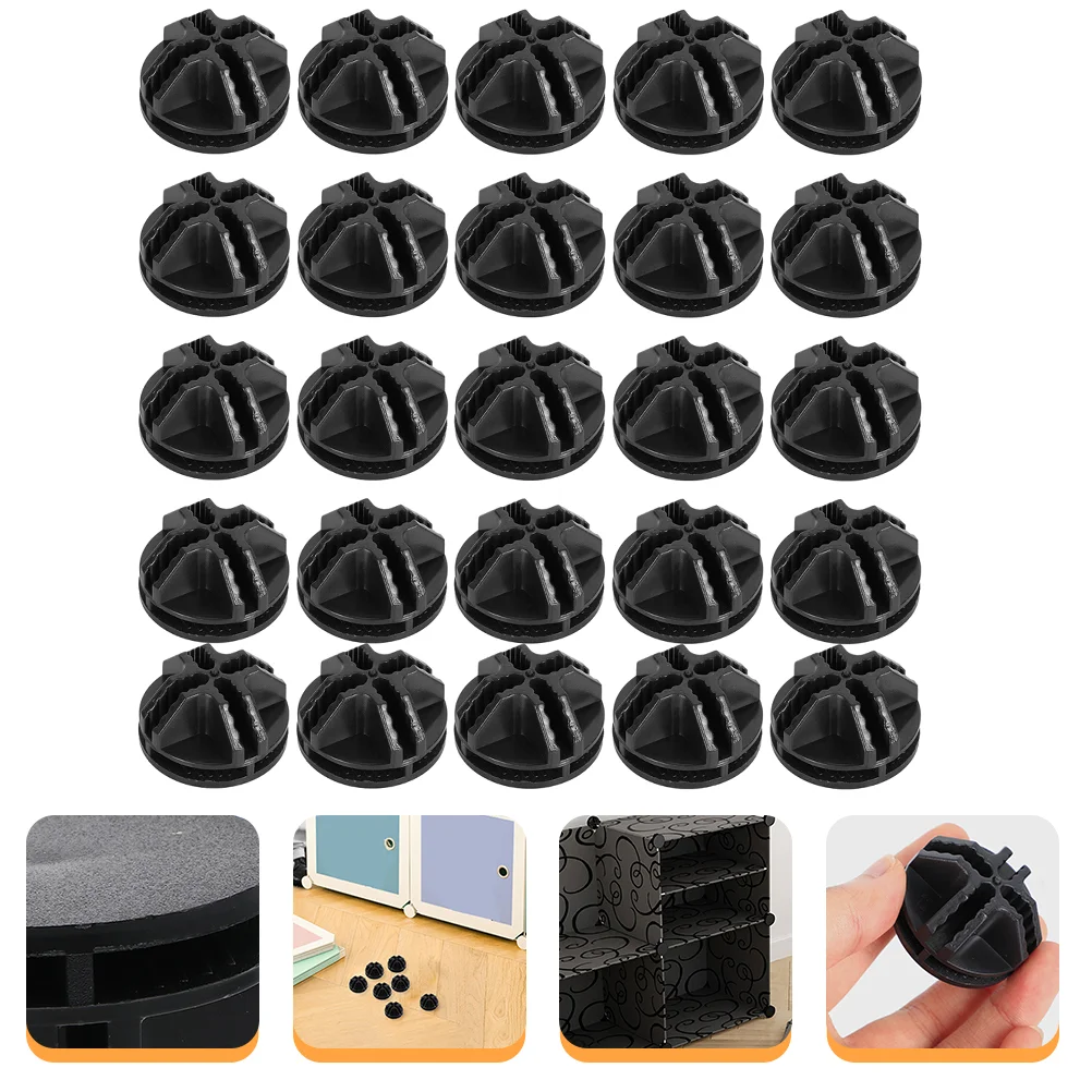 30 Pcs Closet Buckle Cabinet Buckle Shoe Cabinet Connecting Fixed Durable Closet Buckles Storage Hardware Wardrobe closet buckles