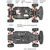 1:10 40km/h High-speed Drift Remote Control Car 2.4g 4wd Off-road Vehicle Dual-speed Rc Car Adults Children's Birthday Gift 5