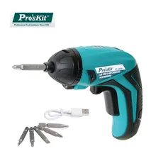 

Pro'sKit PT-1362U 3.6V USB Li-ion Cordless Electric Screwdriver Power Tools